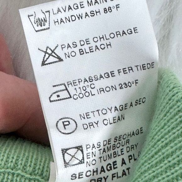 Rodier Women's Vintage Wool Blend Pull On Side Slit Skirt Sz 40/US Medium - Picture 7 of 7